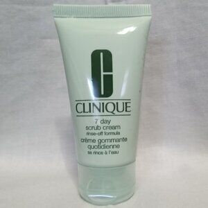 Clinique 7 day scrub cream rinse-off formula